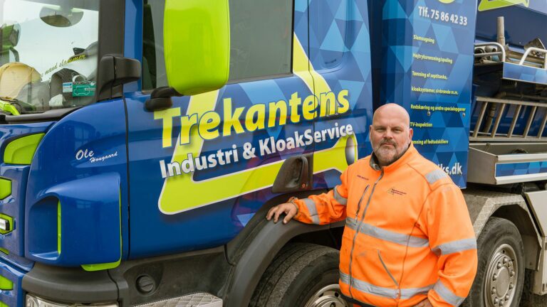 Effektiv kloakservice for erhverv og private i Trekantområdet
