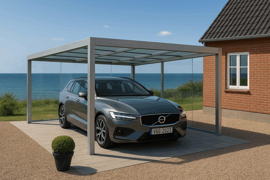 Stålcarport – en holdbar og moderne løsning til bilen