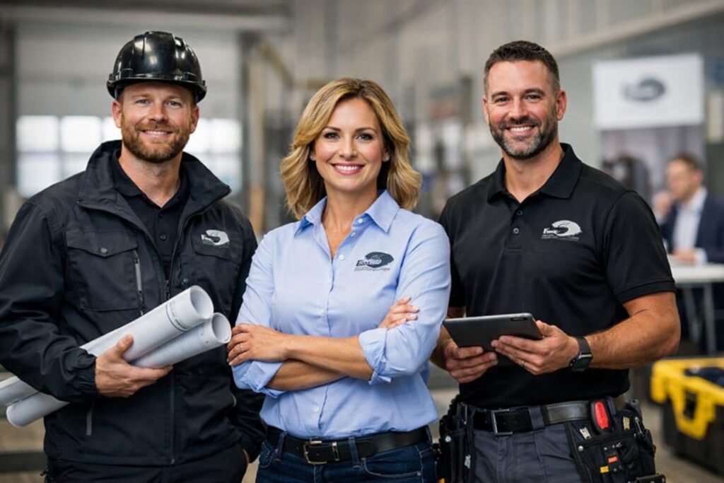 profilarbejdstøj med logo branding af virksomhed med logotøj